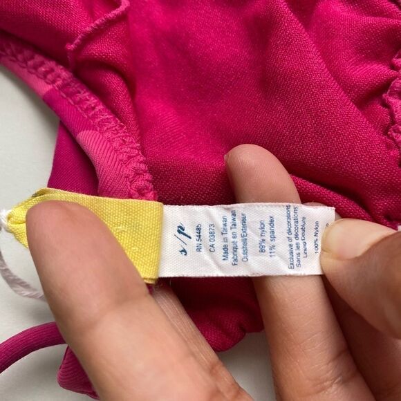American Eagle Outfitters Two Piece Stripe and Polka Dots Swimsuit - Picture 6 of 9